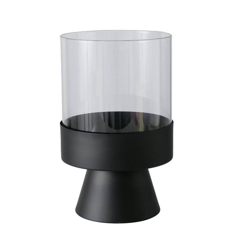 Boltze Home, świeczniki nowoczesne z czarnymi podstawami, Pallas, 2 szt.