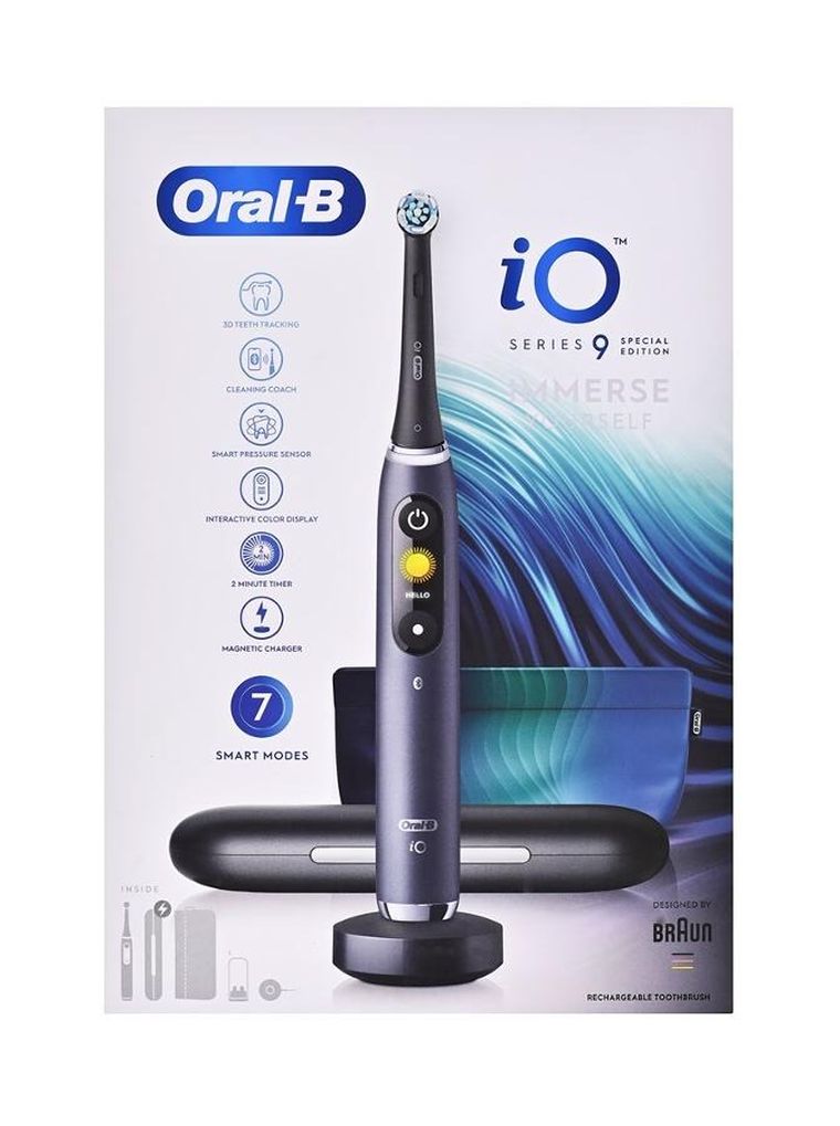 Braun, Oral-B iO9 Limited Edition, szczoteczka elektryczna, czarna