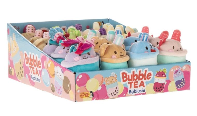 Bubble Tea, Bąblusie, pluszowy napój-zwierzaczek, maskotka, 8 cm