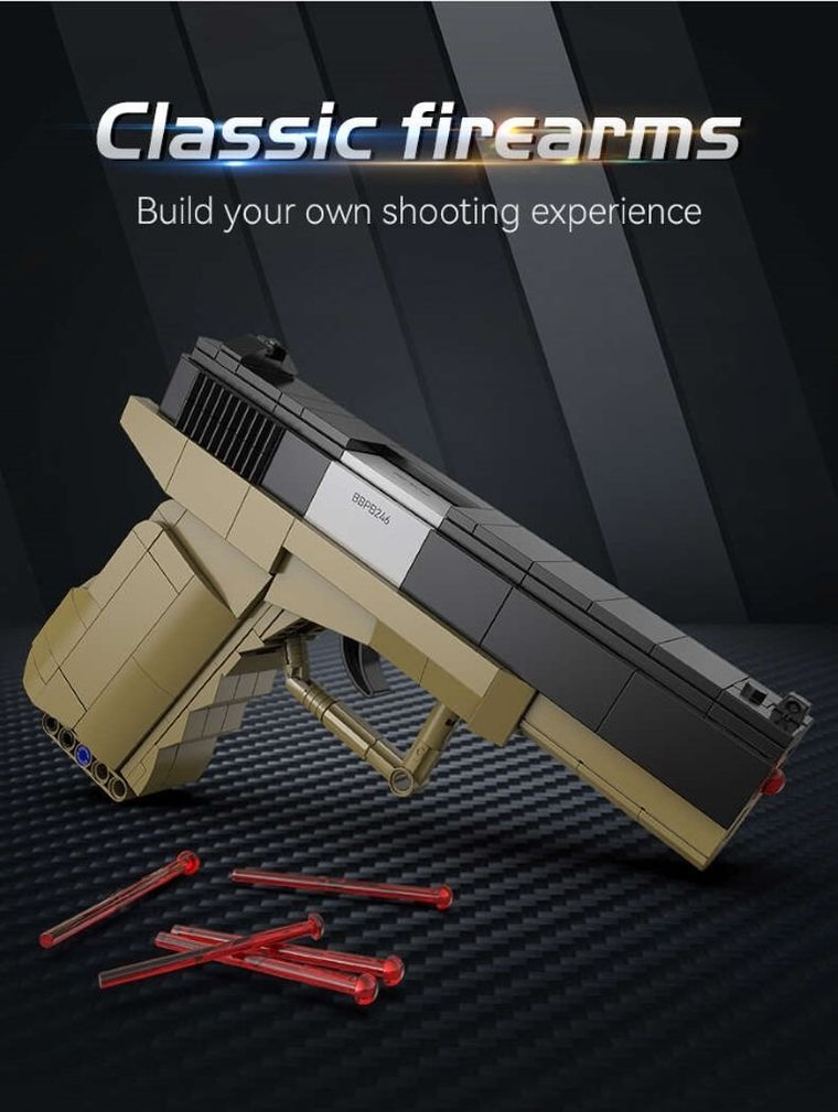 Cada, 17 Pistol, 5 naboi, 338 elementów