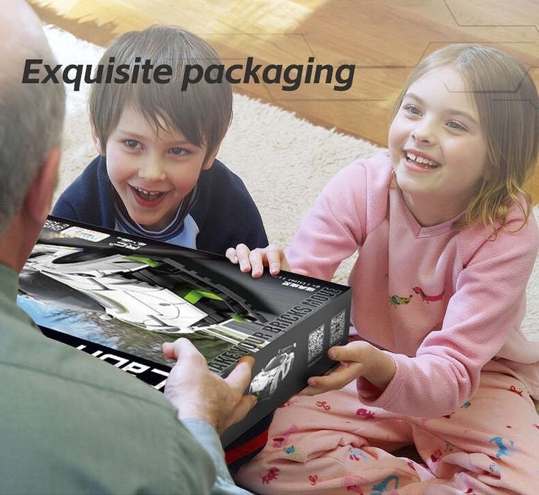 Cada, Fantasma Race Car, pojazd zdalnie sterowany, Dual Mode, biały, 1:20, 22 cm, 322 elementy