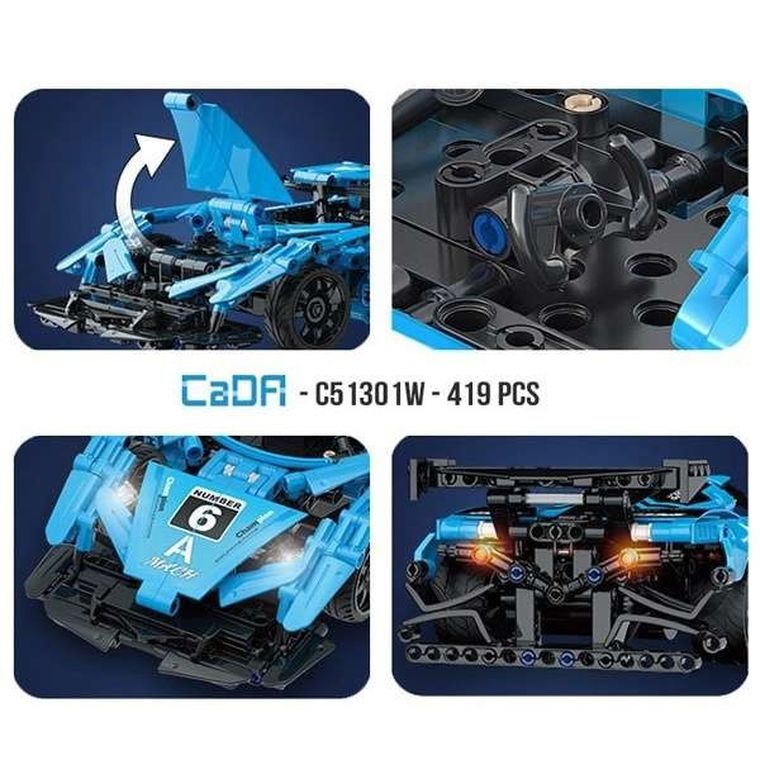 Cada, Helios, klocki konstrukcyjne, pojazd, 419 elementów