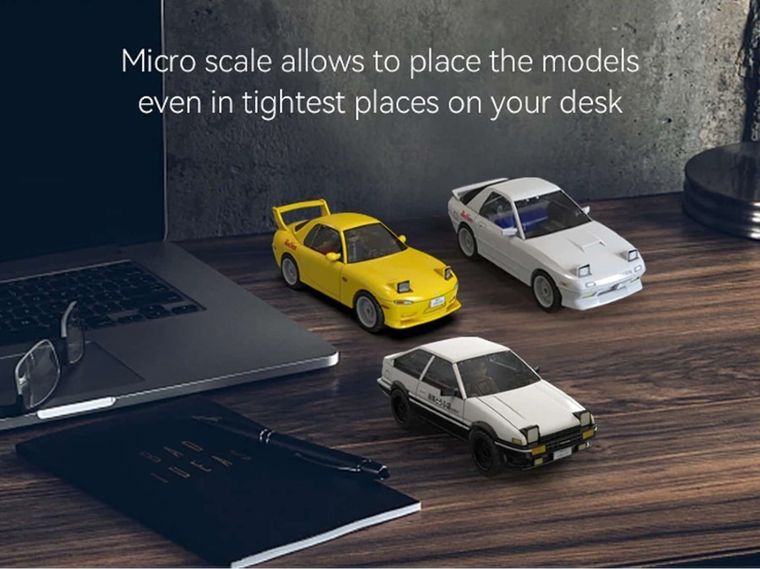 Cada, Mazda RX-7 FD3S Initial D, klocki konstrukcyjne, pojazd, 66 elementów, 1:35