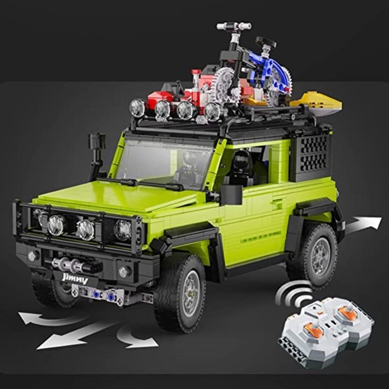 Cada, Suzuki Jimny, klocki konstrukcyjne, pojazd 2w1, 1803 elementy