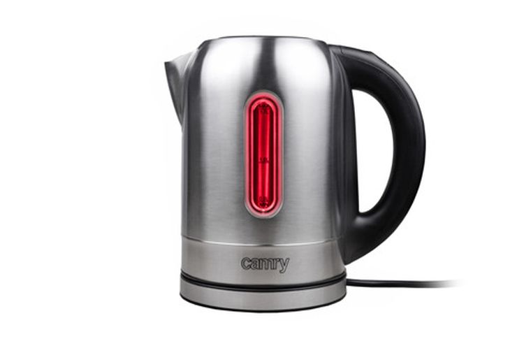 Camry, czajnik elektryczny, metalowy, 1.7 L, 2200W, CR 1253