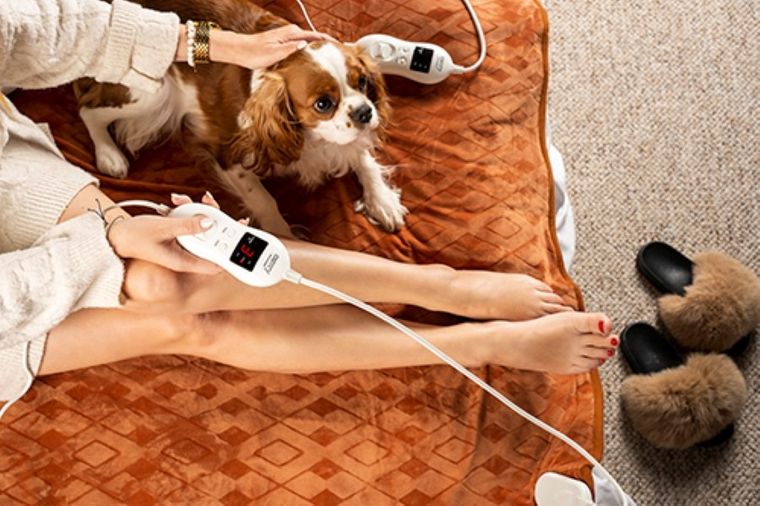 Camry, elektryczny koc podkładowy z czasomierzem, CR 7436