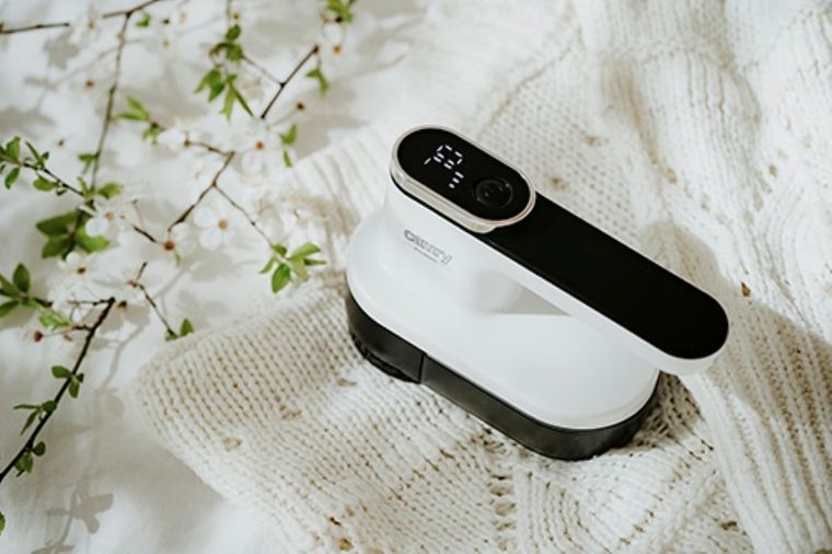 Camry, golarka do tkanin z wyświetlaczem LCD