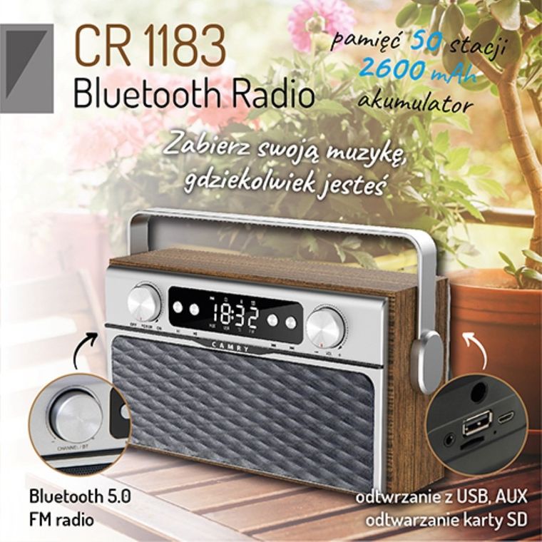 Camry, radio bluetooth, CR 1183