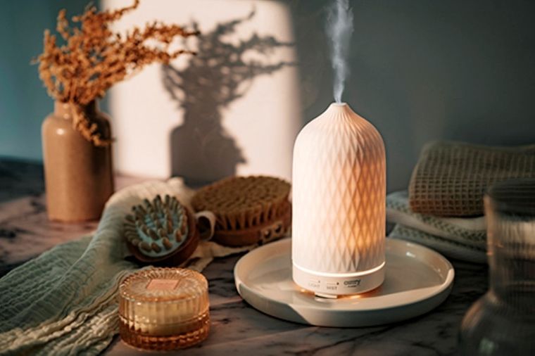 Camry, ultradźwiękowy dyfuzor zapachowy, 3w1, CR 7970, biały