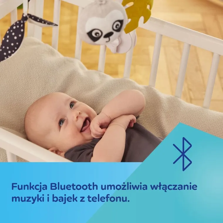 Canpol babies, BabiesBoo, sensoryczna karuzela z pozytywką i Bluetooth