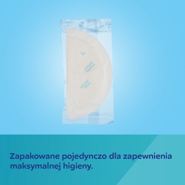 Canpol babies, oddychające ultrachłonne wkładki laktacyjne 3D, 30 szt.