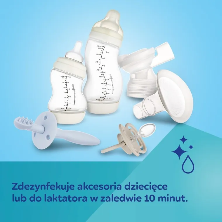 Canpol babies, podgrzewacz i sterylizator, 7w1, z termostatem i lampką