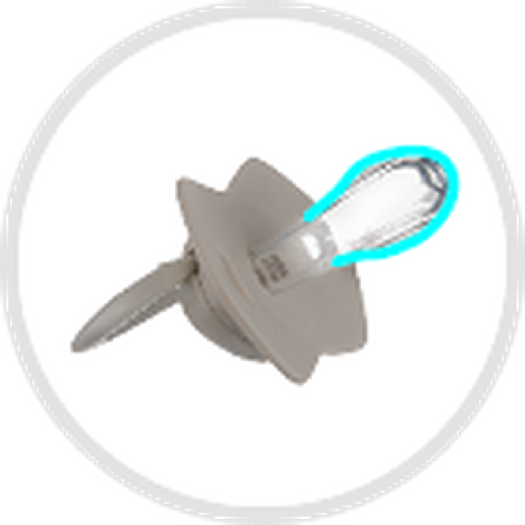 Canpol babies, Royal Baby, smoczek uspokajający, silikonowy, symetryczny, 0-6m, 2 szt., różowy