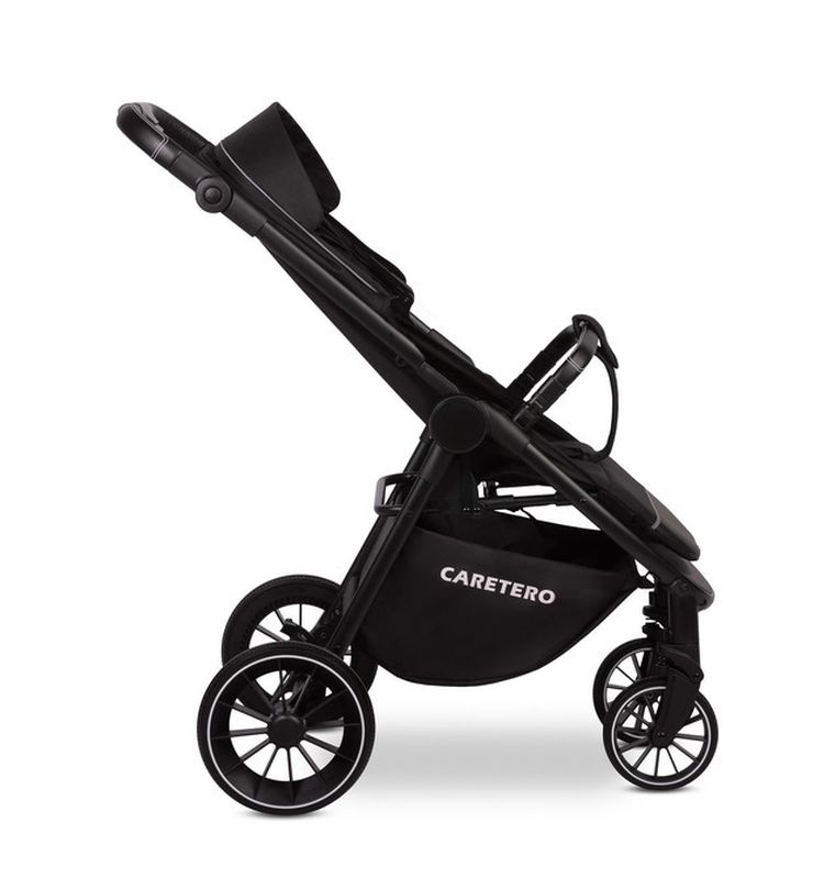 Caretero, Agil, wózek spacerowy, black