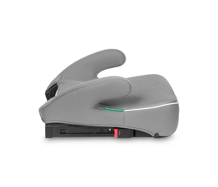 Caretero, Breezy Fix, fotelik samochodowy 2w1, podstawka, grey, 100-150 cm