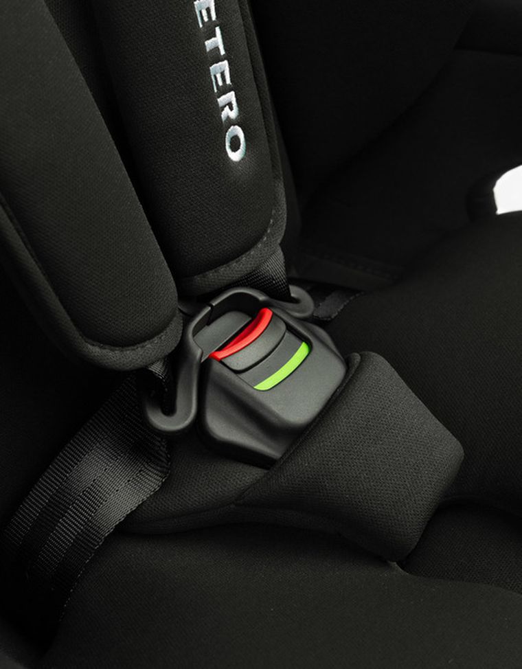 Caretero, Cosy i-Size, fotelik samochodowy, black, 76-150 cm