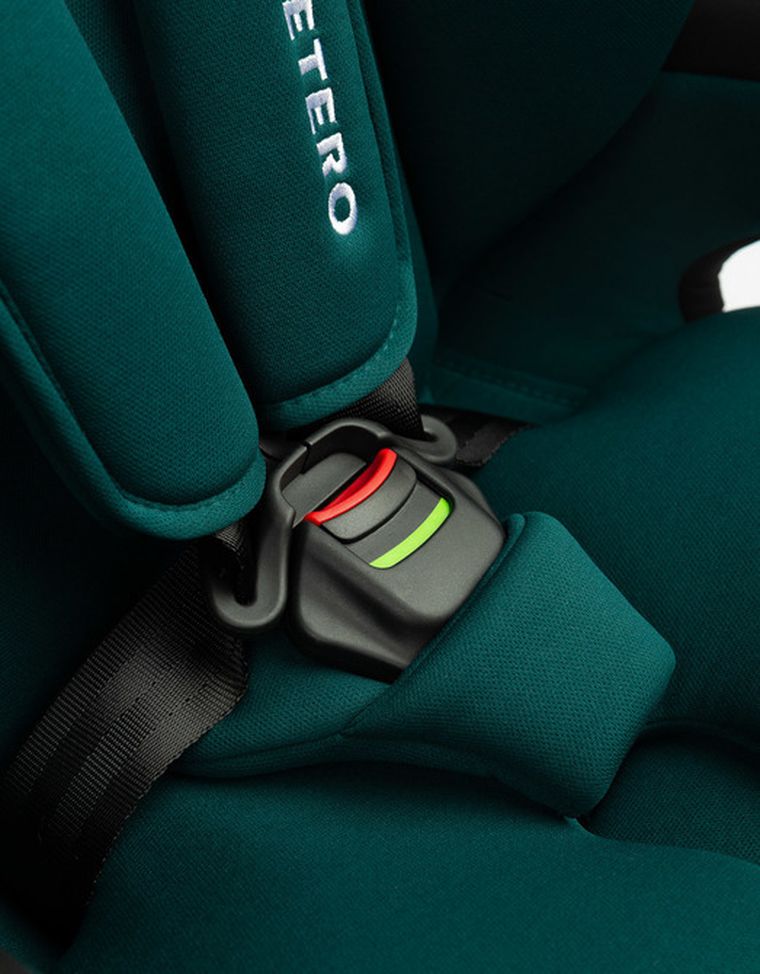 Caretero, Cosy i-Size, fotelik samochodowy, teal, 76-150 cm