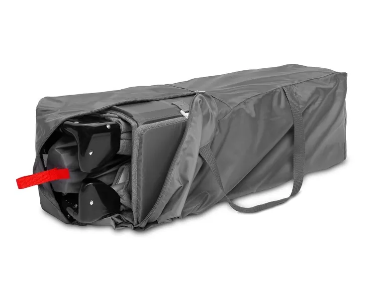 Caretero, Esti, łóżeczko turystyczne z funkcją dostawki, graphite