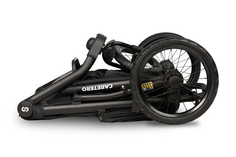 Caretero, Lima Deluxe, wózek spacerowy, black