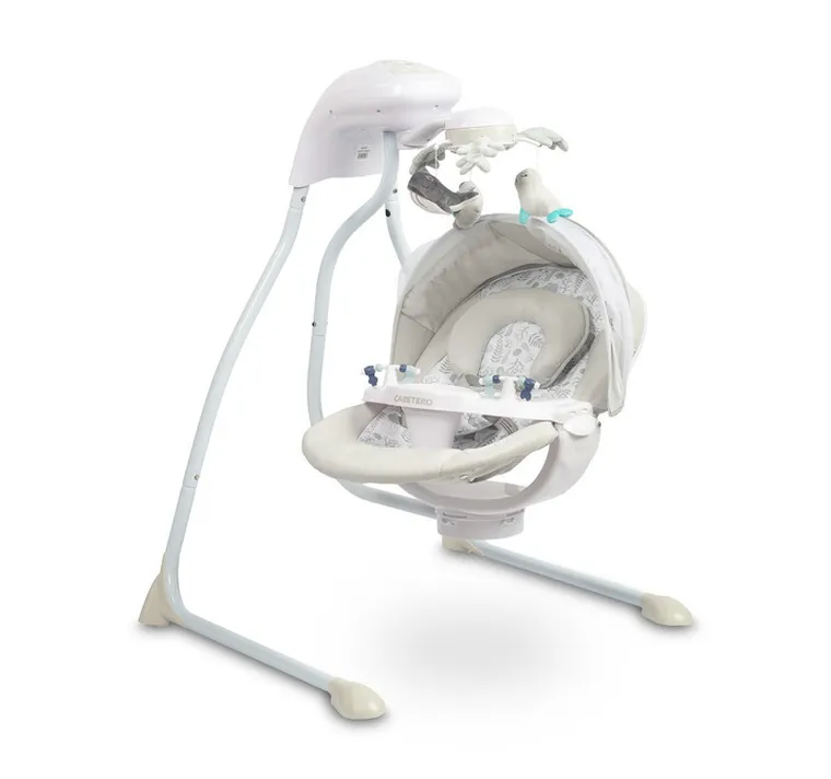 Caretero, Raffi, huśtawka elektryczna, light grey