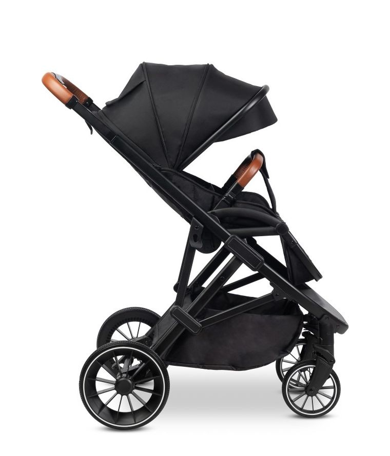 Caretero, Ratio, wózek spacerowy, Black