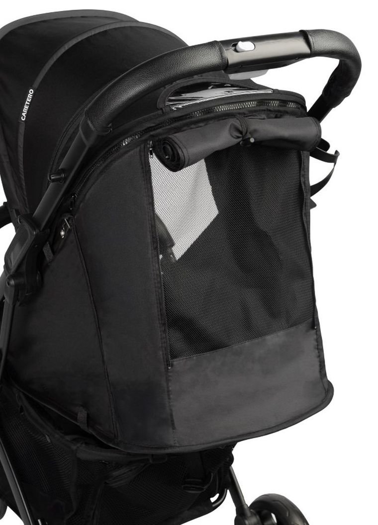 Caretero, Trail, wózek spacerowy, Black