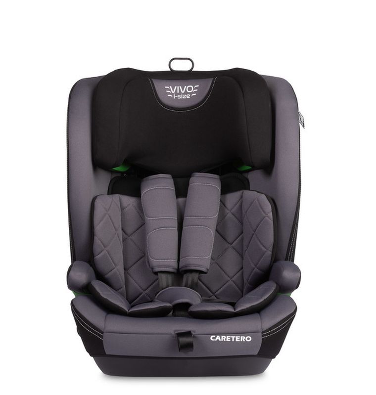 Caretero, Vivo i-Size, fotelik, graphite, 76-150 cm