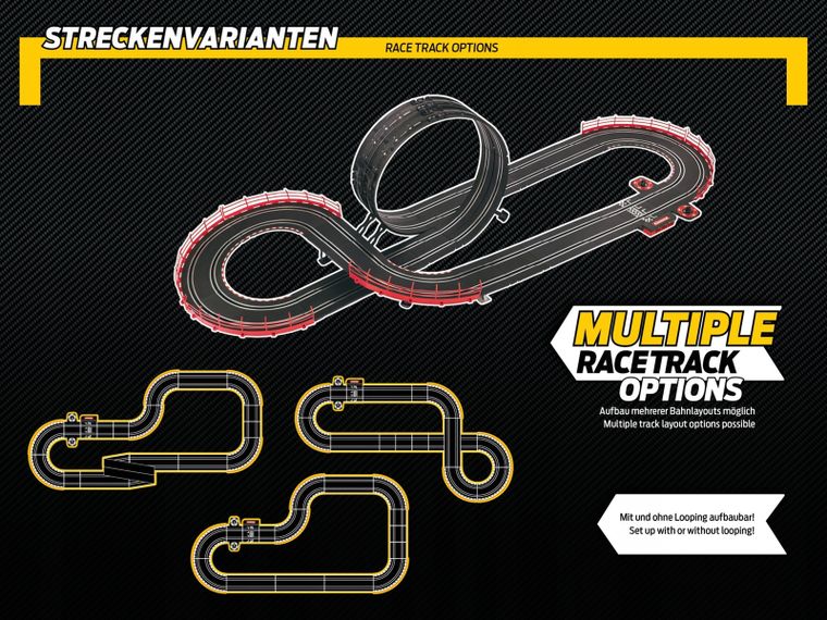 Carrera Go, Street Legends, tor wyścigowy z pojazdami, 4,9m