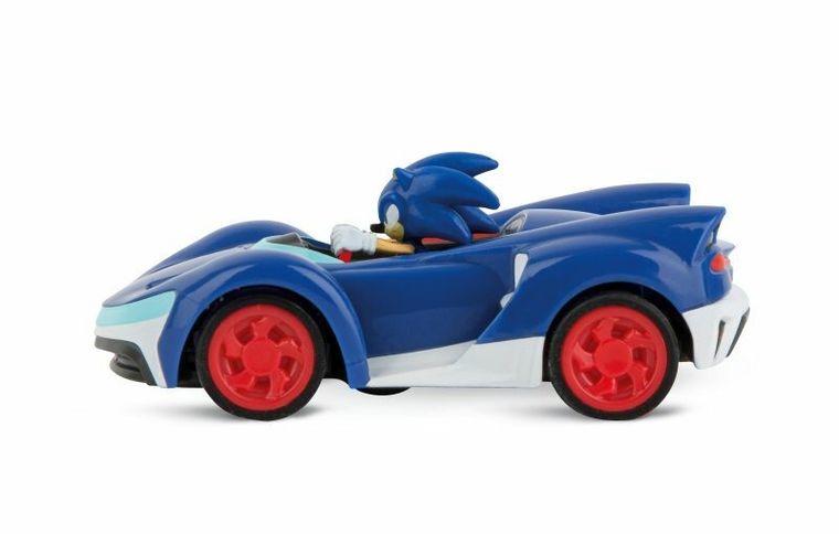 Carrera, Sonic the Hedgehog, Mini tor samochodowy z pojazdami zdalnie sterowanymi