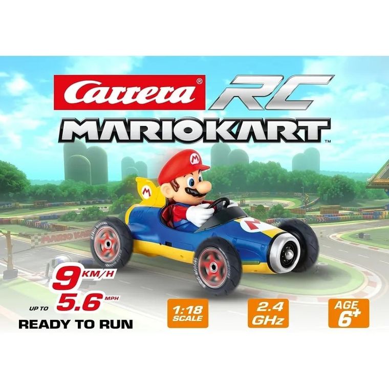 Carrera, Super Mario Kart mach 8, pojazd zdalnie sterowany, 1:18