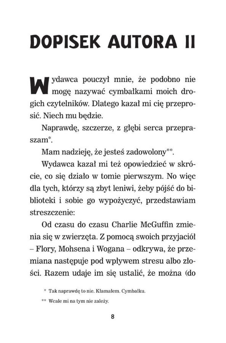 Charlie przemienia się w T-Rexa