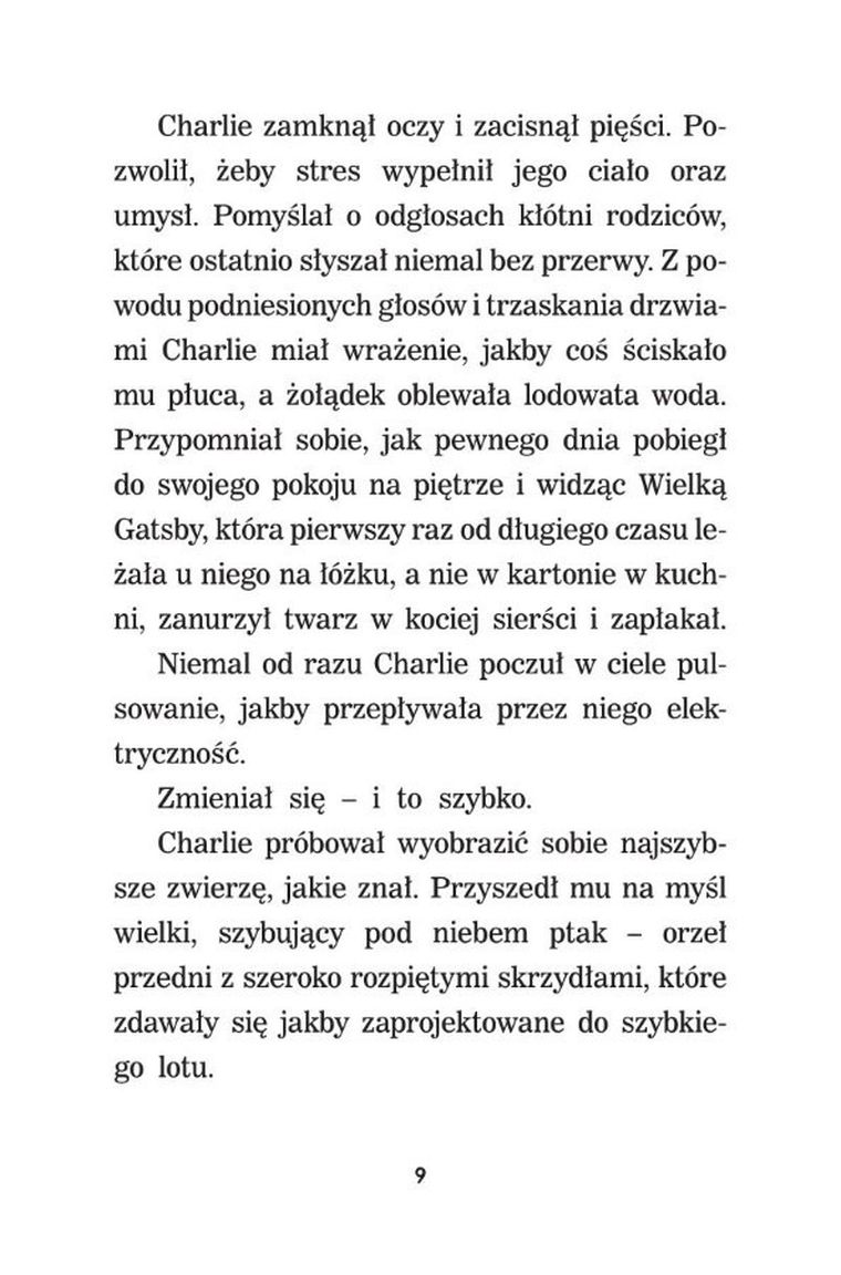 Charlie przeobraża się w mamuta