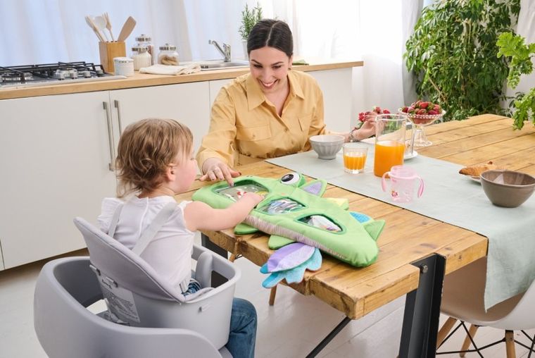 Chicco, Baby Sense & Focus, Krokodyl, sensoryczna mata wodna