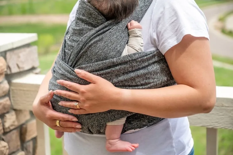 Chicco, Boppy Comfyfit, nosidło, Evolution Blue