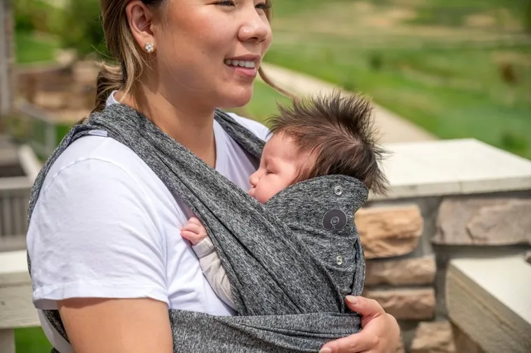 Chicco, Boppy Comfyfit, nosidło, Evolution Grey