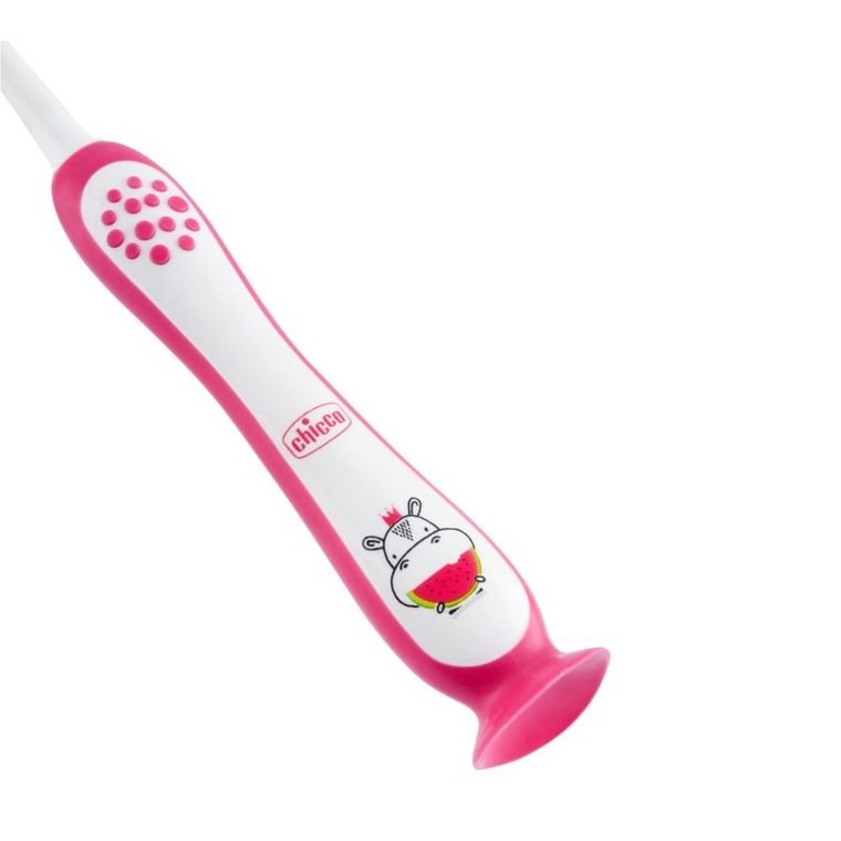 Chicco, Hippo, Panda, szczoteczka do zębów, 3-6 lat, 2 szt.