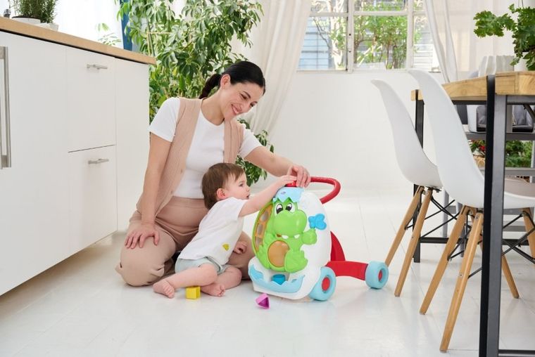 Chicco, Move & Grow, chodzik 2w1, Dino