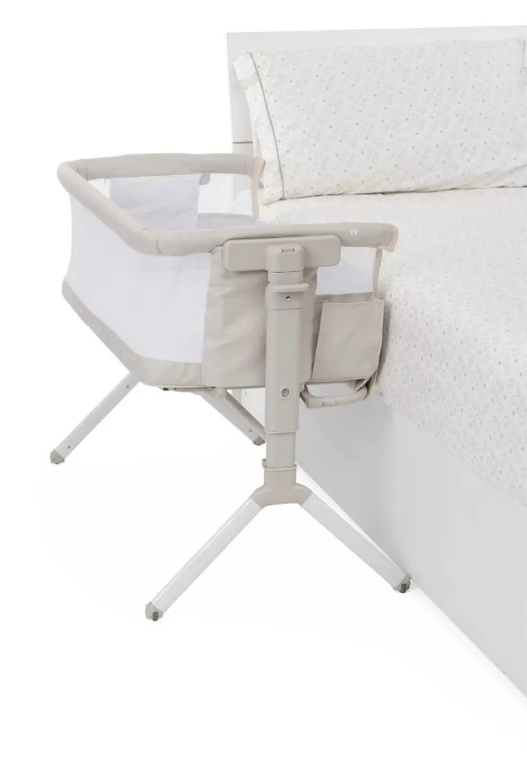 Chicco, Next2Me Armonia, łóżeczko dostawne, motherpearl
