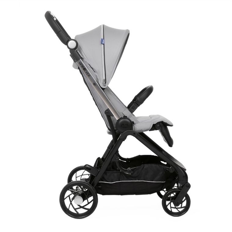 Chicco, One4Ever, wózek spacerowy z dwoma siedziskami, Silver Leaf