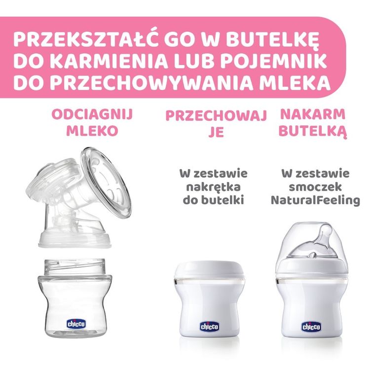 Chicco, podwójny laktator elektryczny