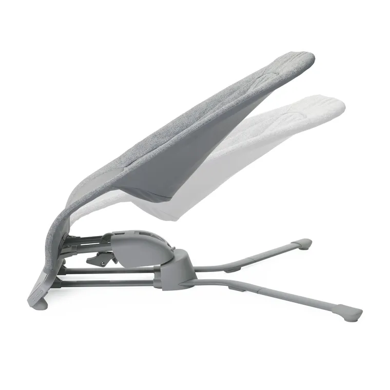 Chicco, Rhythm'n'Sound, Cross Collection, leżaczek, Ash Grey