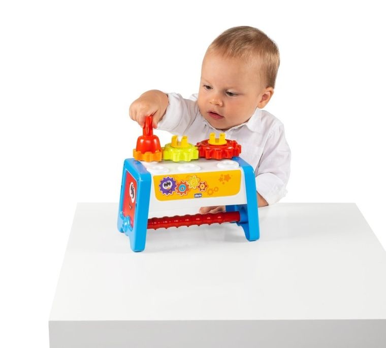 Chicco, Smart2Play, zestaw małego majsterkowicza, warsztat i skrzynia narzędziowa