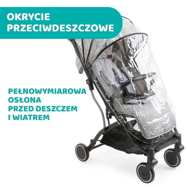 Chicco, Trolley Me, wózek spacerowy, Light Grey