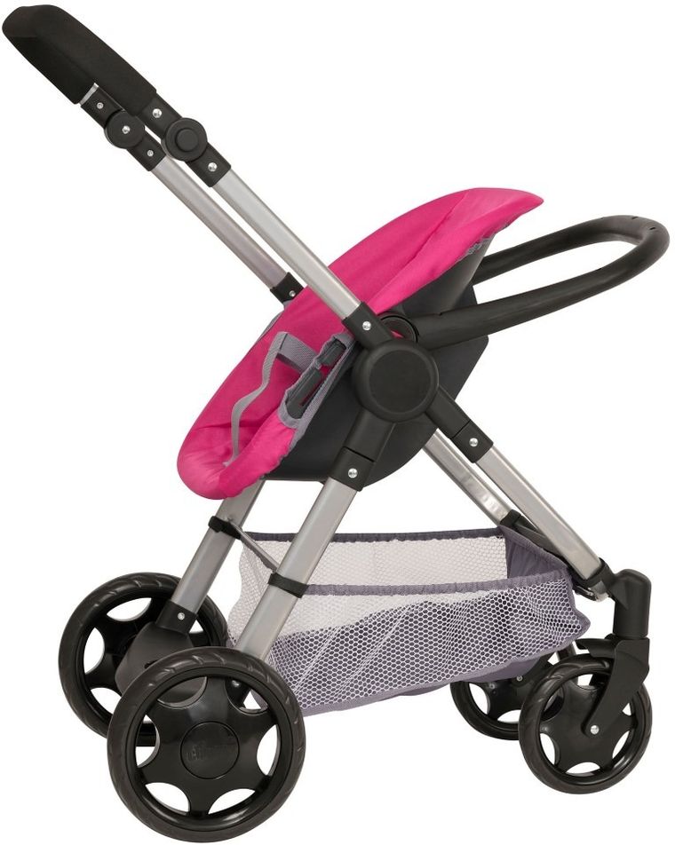 Chicco, wózek dla lalek 11w1, różowy