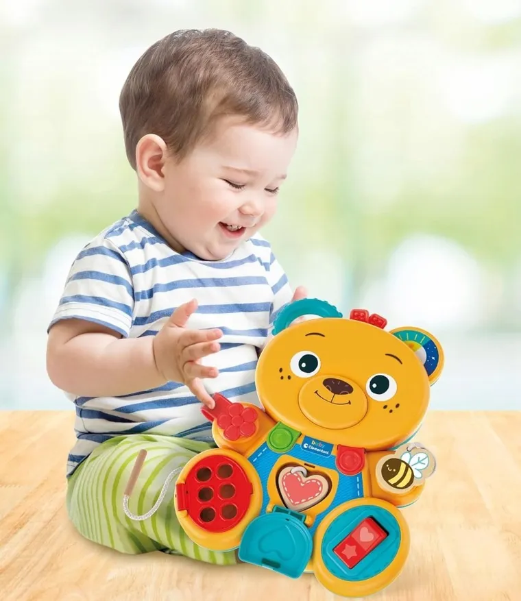 Clementoni, Baby, Bear, Edu Miś, edukacyjna zabawka montessori