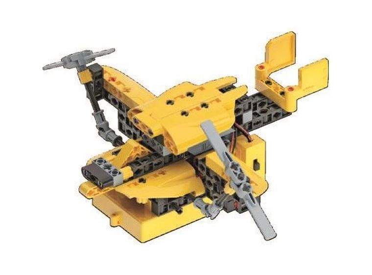 Clementoni, Naukowa zabawa, Laboratorium Mechaniki, helikopter ratowniczy, zestaw konstrukcyjny