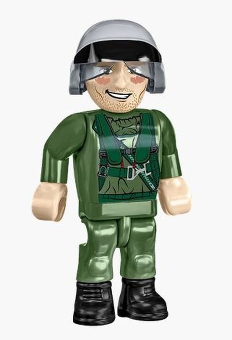 Cobi, Armed Forces, F-16AM Fighting Falcon, klocki, 1:48, 495 elementów