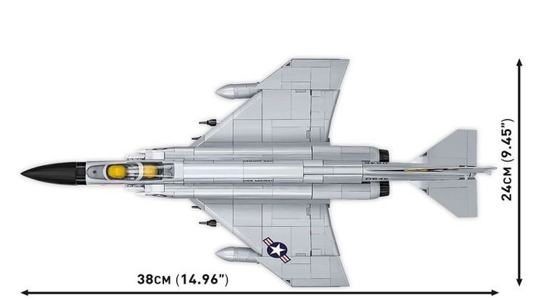 Cobi, Armed Forces, F-4 Phantom II, klocki, 703 elementów