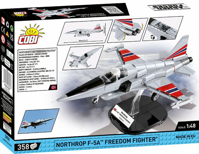 Cobi, Armed Forces Northrop F-5E Freedom F., 358 klocków