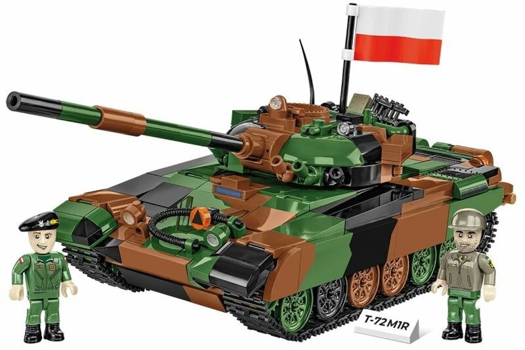 Cobi, Armed Forces, T-72 M1R PL/UA, 1:35, klocki, 724 elementy